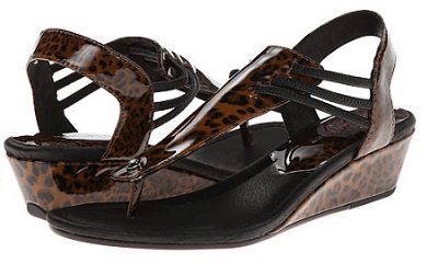 black colour sandals
