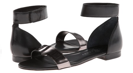 black colour sandals